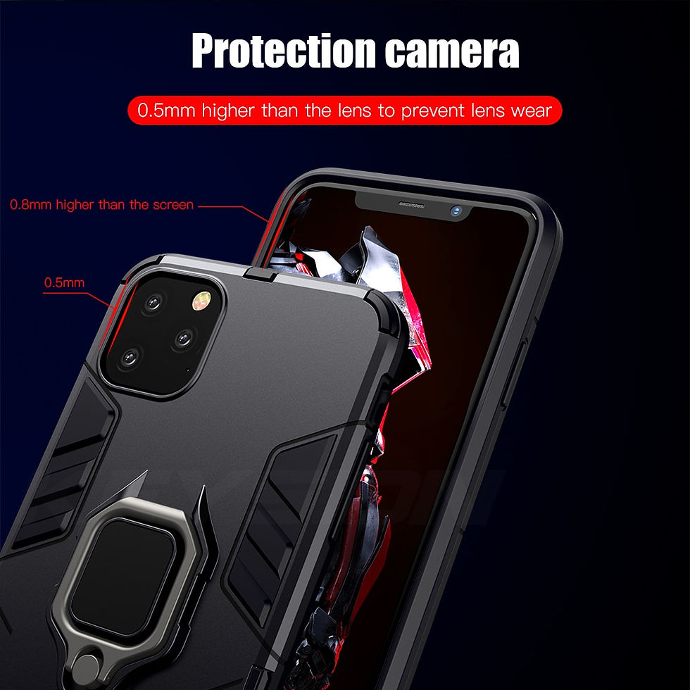 Thumbnail: Shockproof Armor Case for iPhone 11 Pro 11 Pro Max Phone Back Cover