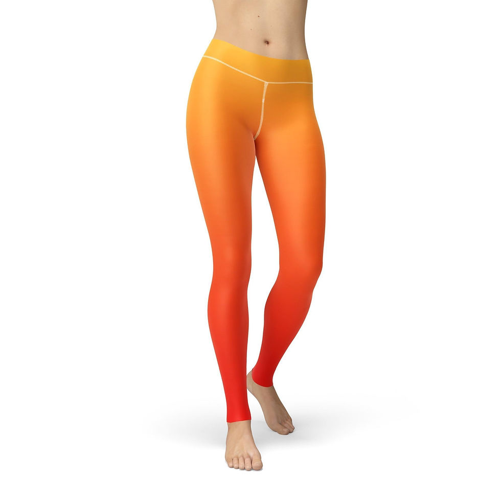 Thumbnail: Jean Yellow Red Ombre