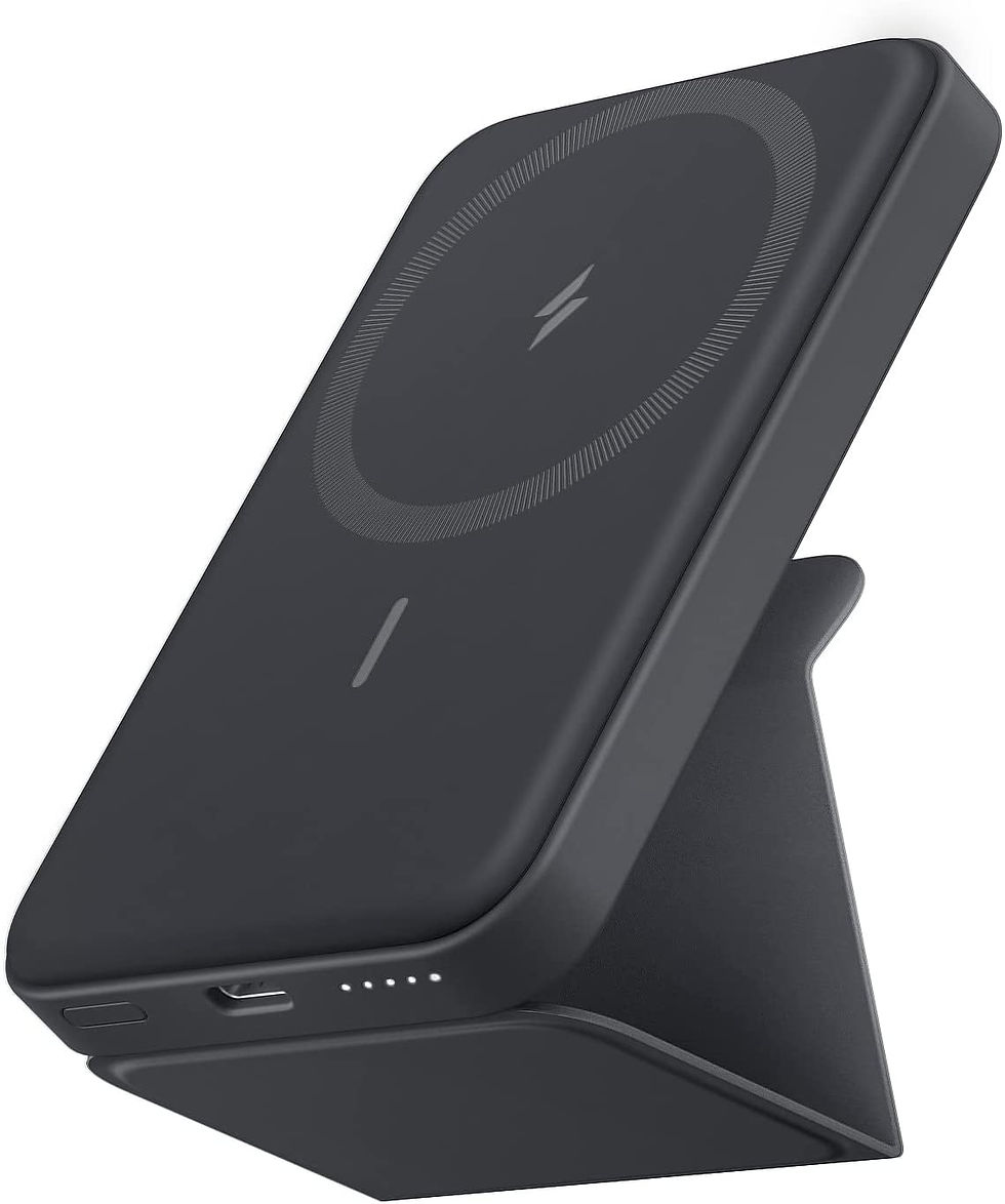 Thumbnail: 622 Magnetic Wireless Portable Charger (MagGo), 5000mAh Foldable Magnetic Batte