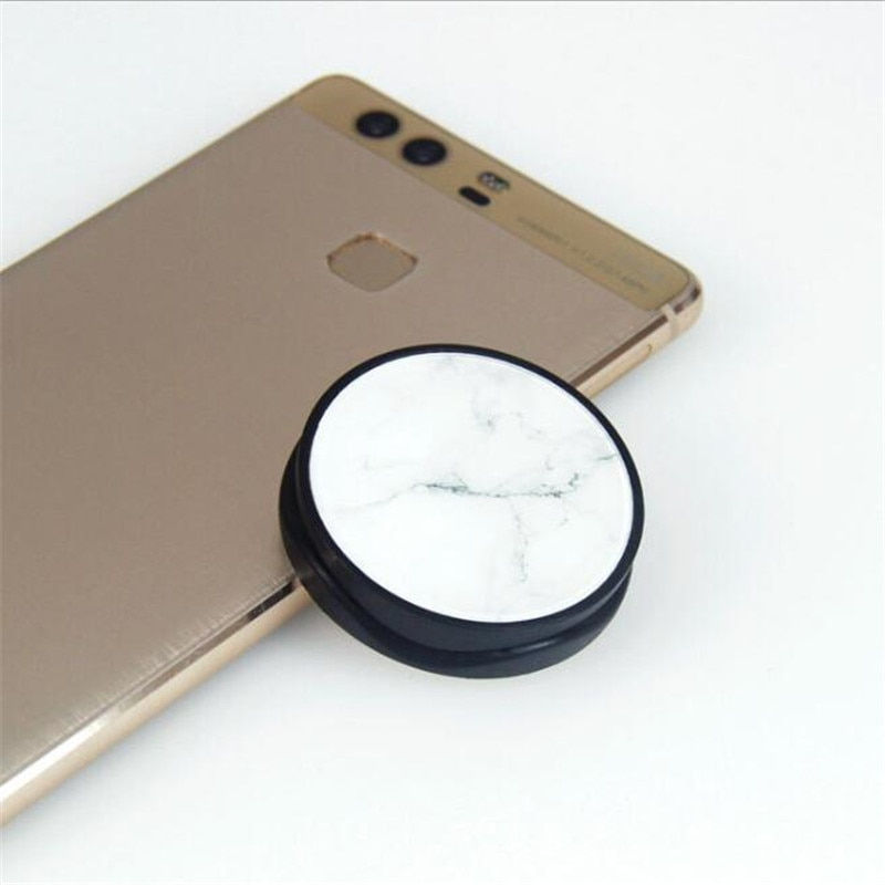 Thumbnail: Stone Pattern Camouflage Expanding Stand Grip Mount Phone Socket Fold Bracket