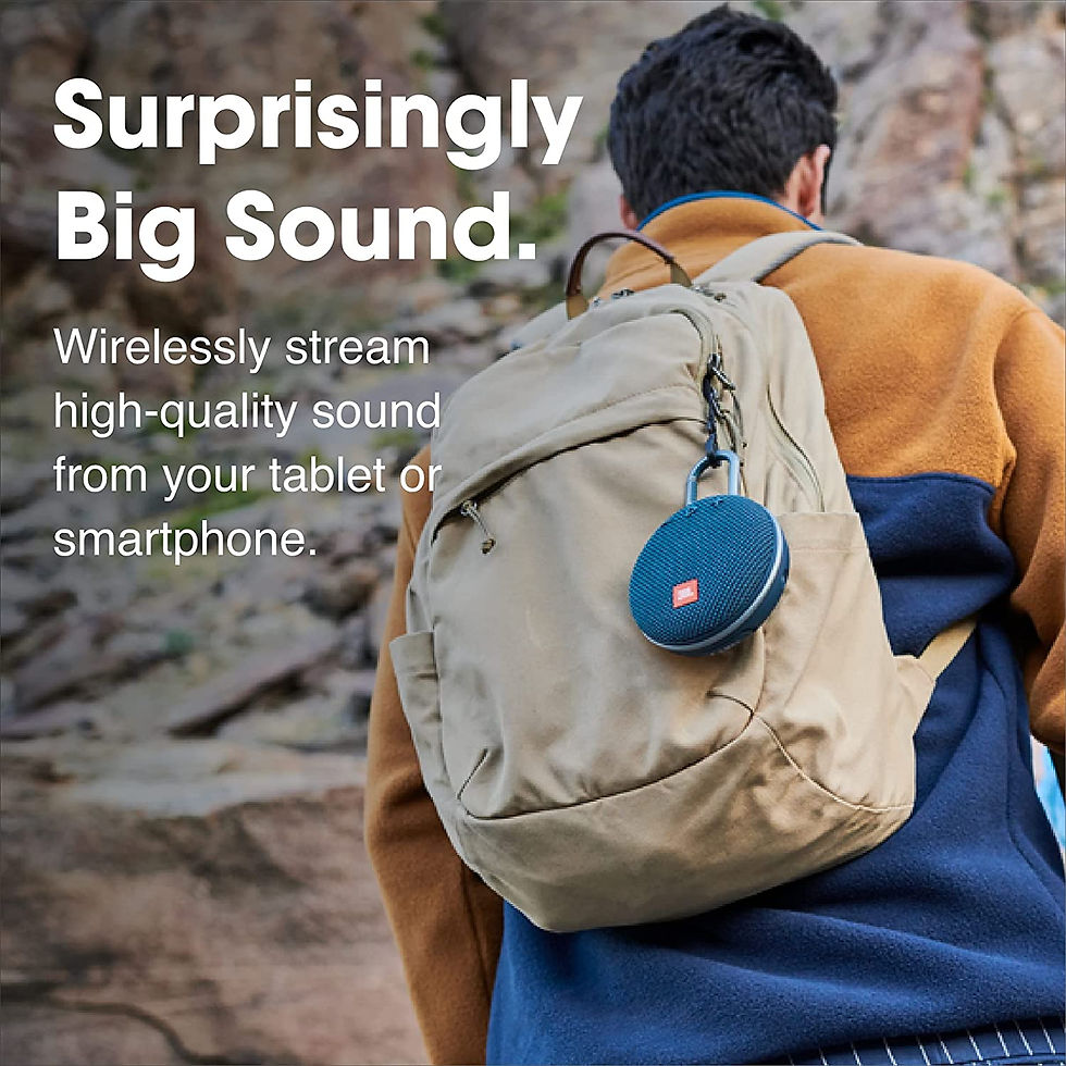 Thumbnail: Clip 3, Gray - Waterproof, Durable & Portable Bluetooth Speaker - Up to 10 Hour