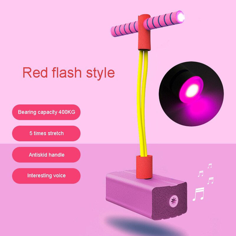Thumbnail: Bouncing Ball With Handle and Pump Balance Platform Bouncy Jump Pogo Ball