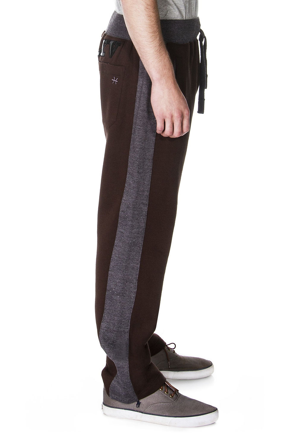 Thumbnail: 65 McMlxv Men's Dress Sweat Pant in Coffee