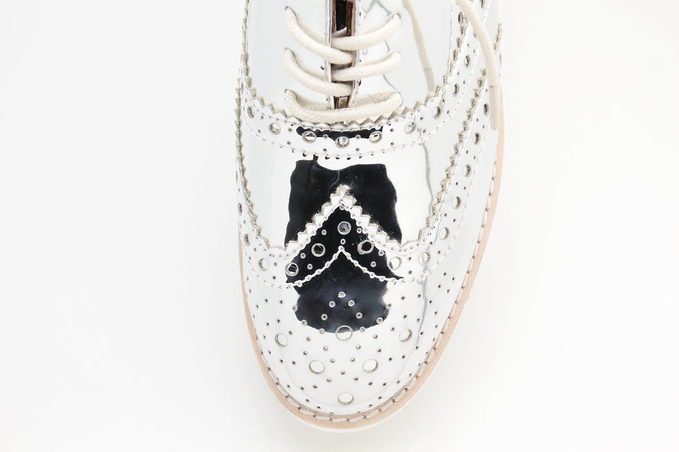 Thumbnail: Oxford Shoes (Silver)