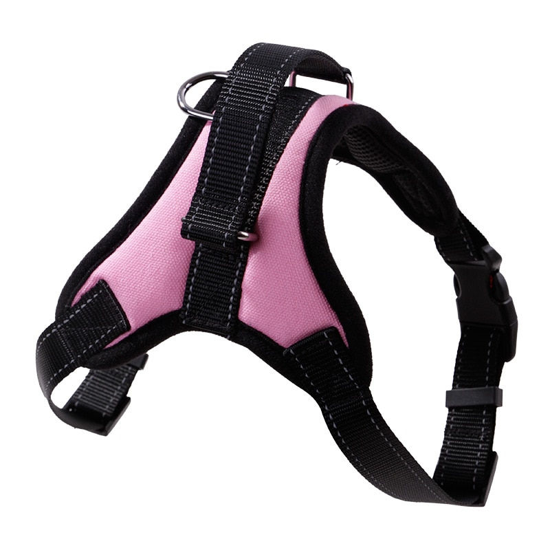 Thumbnail: Nylon Heavy Duty Dog Pet Harness Collar Adjustable Padded
