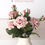 Thumbnail: Beautiful Big Rose Branch Artificial Silk Flowers Home Wedding Decoration Retro