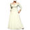 Thumbnail: Evanese Women's Plus Size Elegant Long Formal Evening Dress With 3/4 Sleeves