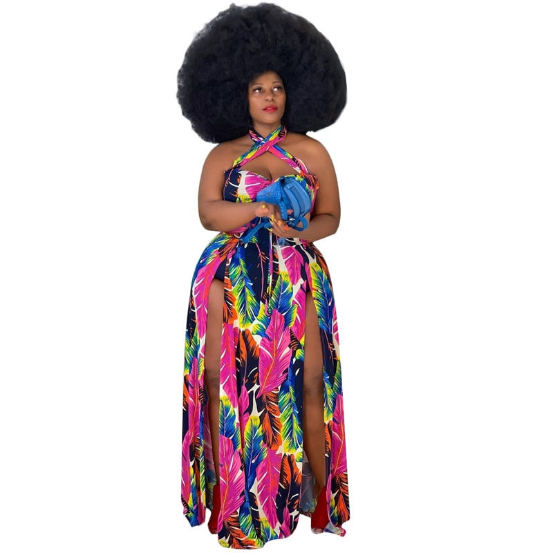 Thumbnail: Plus Size 4xl  Maxi Beach Style Dresses