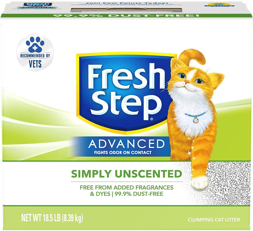 Thumbnail: Fresh Step Advanced Simply Unscented Clumping Cat Litter, Recommended by Vets