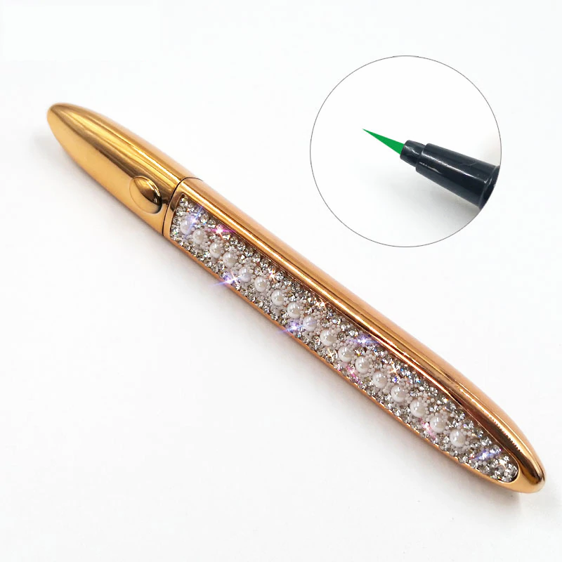 Thumbnail: 1pcs Diamond Magic Self Adhesive Liquid Eyeliner Pencil Magnet-Free Glue-Free