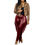 Thumbnail: High Waisted Leather Pants With Tassel Streetwear Women Skinny Plus Size