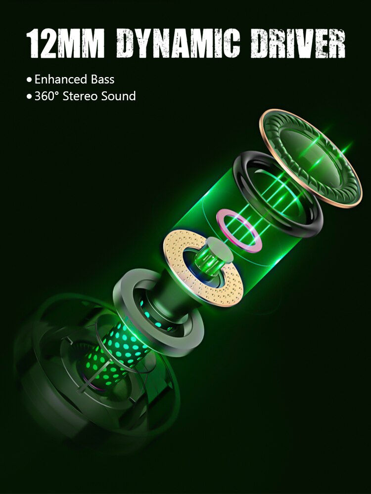 Thumbnail: Zime Winner Gaming Earbuds 65ms Low Latency TWS Bluetooth Earphone With Mic