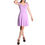 الصورة المصغرة: Evanese Women's Plus Size Elegant Short Dress With Shoulder Bands