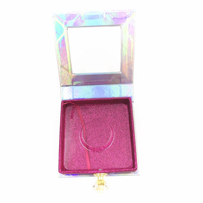 Thumbnail: Square Lash Box Alse Eyelash Packaging Box Fake 3d Mink Lashes Boxes Faux Cils