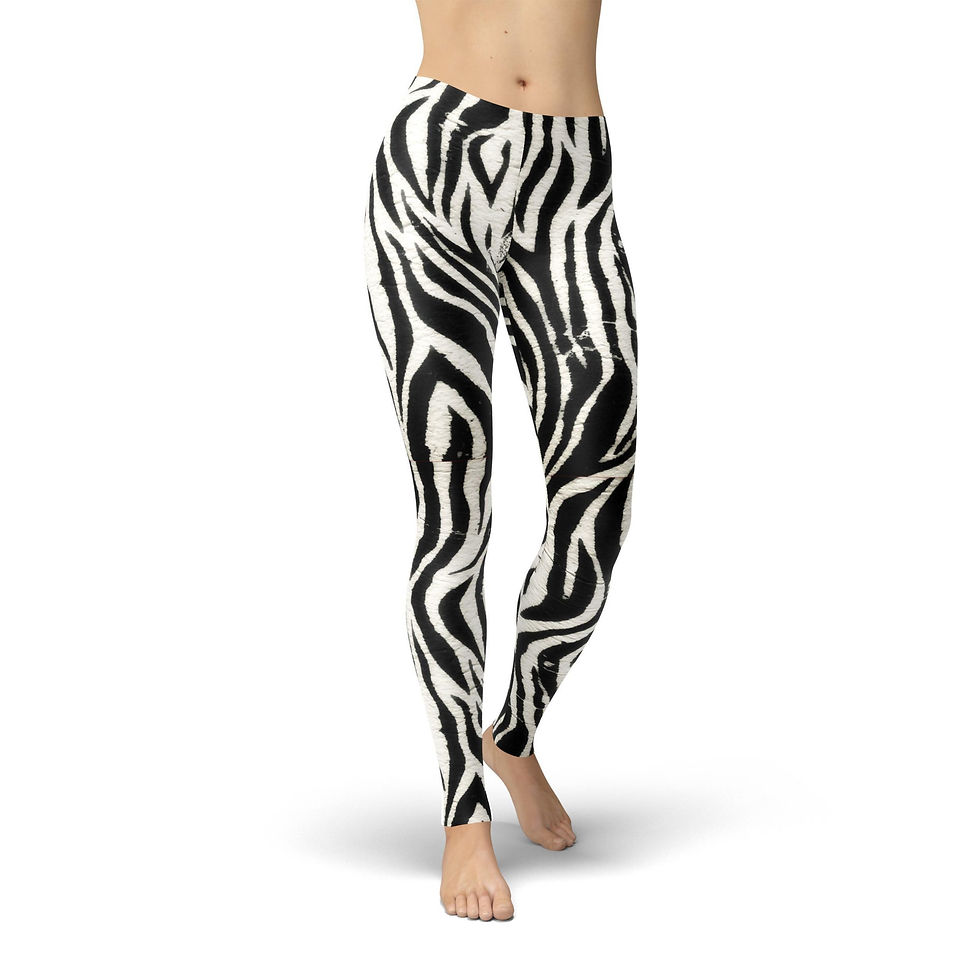 Thumbnail: Jean Zebra Print