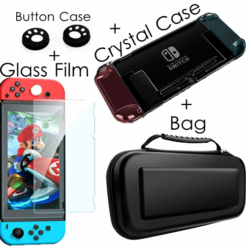 Thumbnail: Portable EVA Storage Bag Cover Cases for Nintend Switch Case NS NX Console