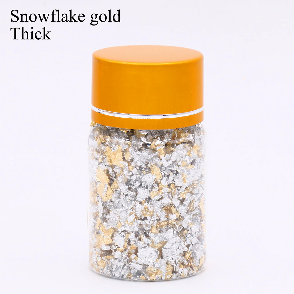 Thumbnail: Imitation Gold Leaf Flakes Copper Flakes for Gliding Arts Crafts Decoration