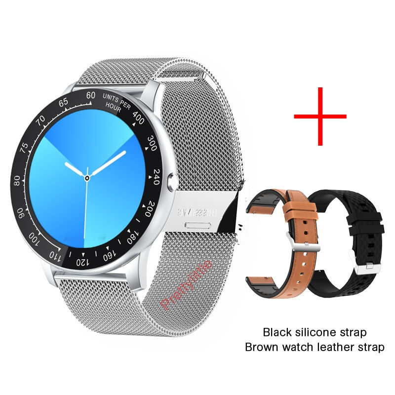 Thumbnail: Ph30 Smart Watch Custom Dial Round Full Touch Screen 1.3 Inch IP68 Waterproof