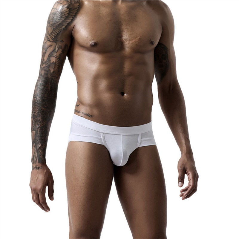 Thumbnail: 4pcs/Lot Briefs Men Large Pouch Underwear Panties