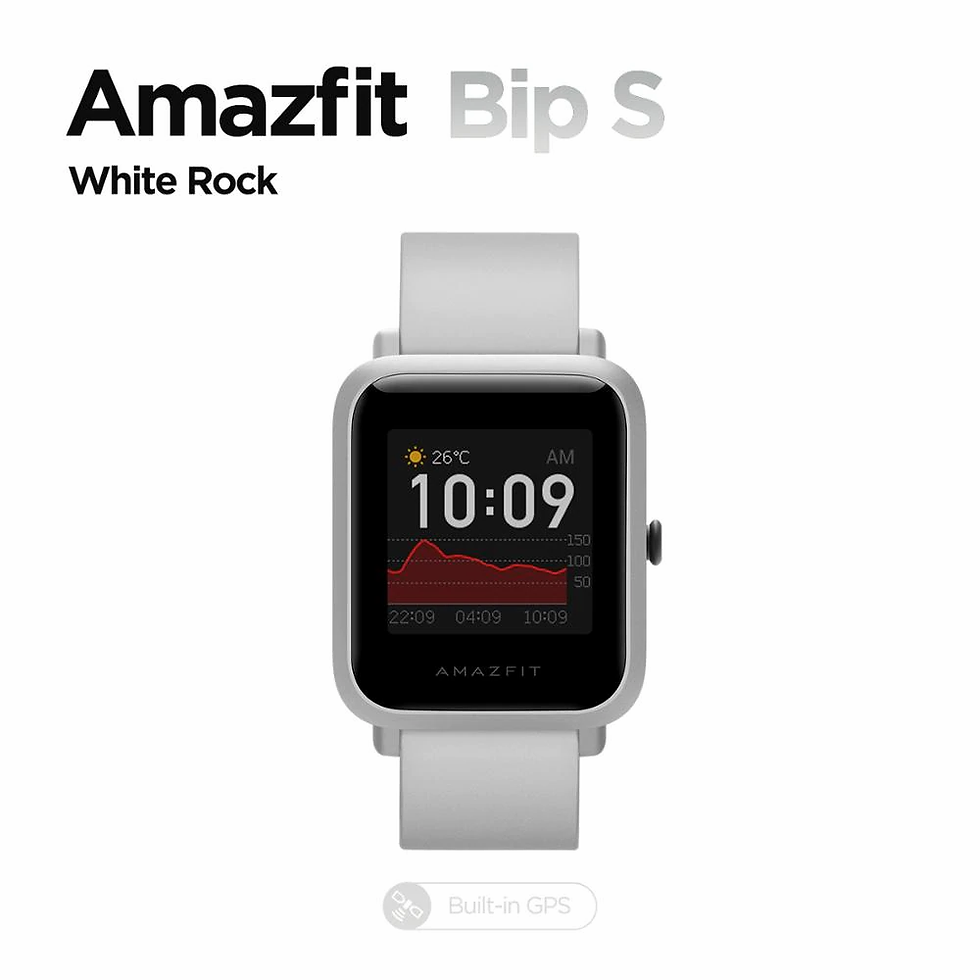 Thumbnail: Global Bip S Smartwatch 5ATM Waterproof Built in GPS Bluetooth Smart Watch