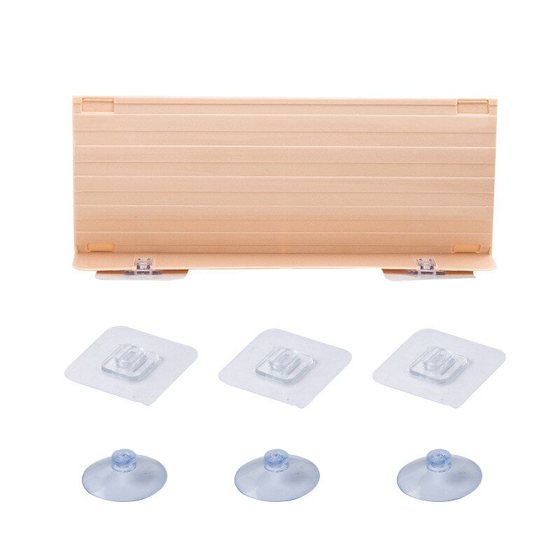 Thumbnail: Home Kitchen Sink Splash Baffle Washing Vegetable Fruit Protector Suctio