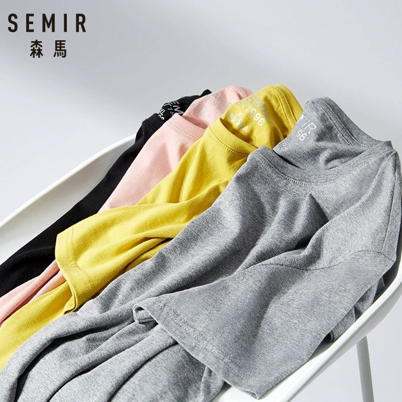 Thumbnail: T Shirts e O Neck Stretch Solid New Tops Clothing Casual Tshirt Man
