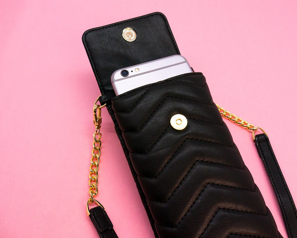 Miniatura: Mila Mini Crossbody Phone Wallet - Black