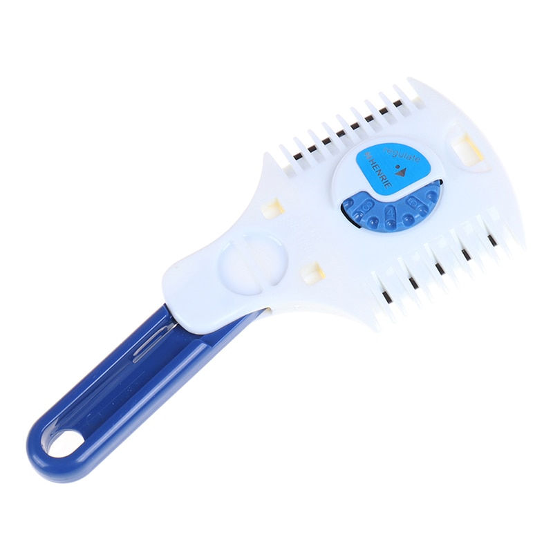 Thumbnail: Professional Adjustable Shaving Comb Manual Bangs Thinner Double-Sided Blade