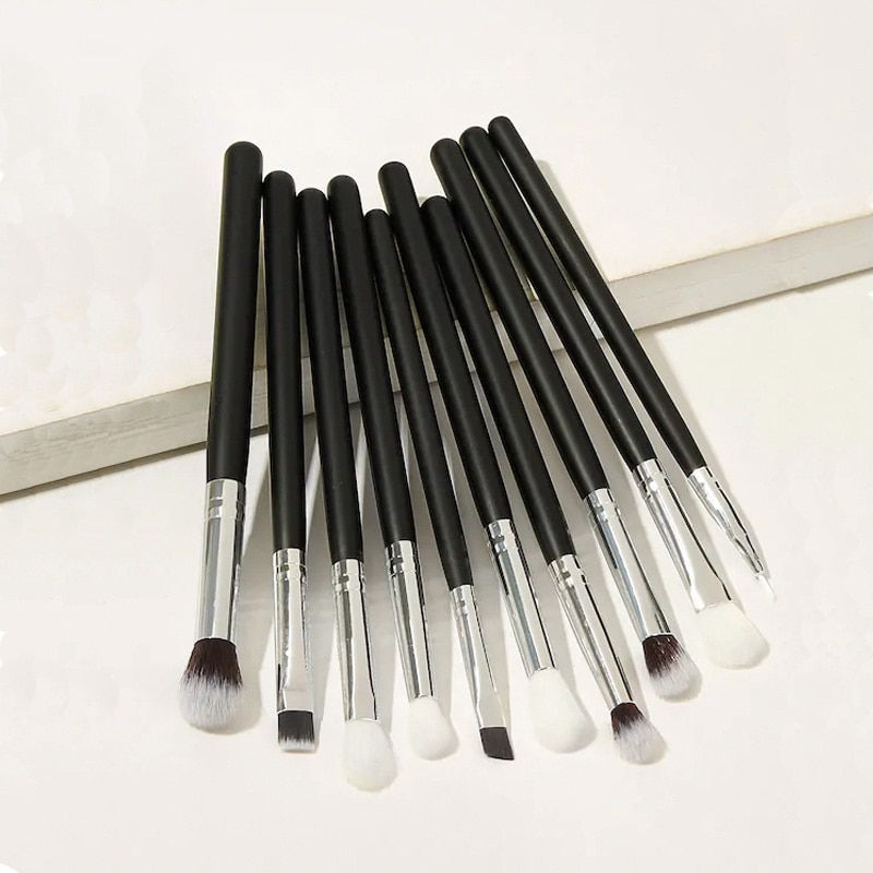 Miniatura: Cosmetics Makeup Brushes Set 10/15pcs Complete Kit Powder Eyebrochas Eyeshadow