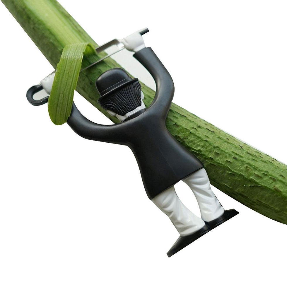 Thumbnail: Funny Chaplin Apple Peeler Fruit Vegetable Pro for Kitchen Stainless Steel Fast