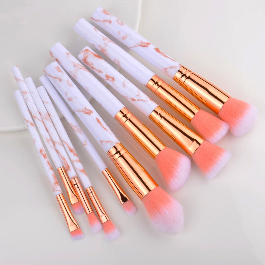 Thumbnail: 15Pcs Makeup Brushes Tool Set Cosmetic Powder Eye Shadow Foundation Blush