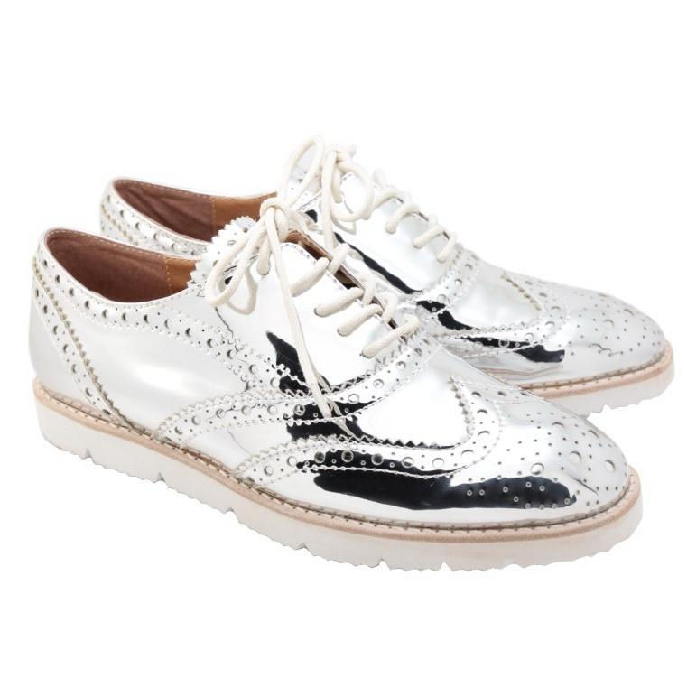 Thumbnail: Oxford Shoes (Silver)