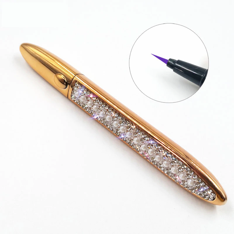 Thumbnail: 1pcs Diamond Magic Self Adhesive Liquid Eyeliner Pencil Magnet-Free Glue-Free