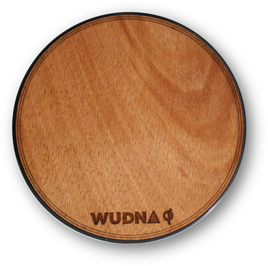 Thumbnail: Customizable Wooden Qi Wireless Fast Charger