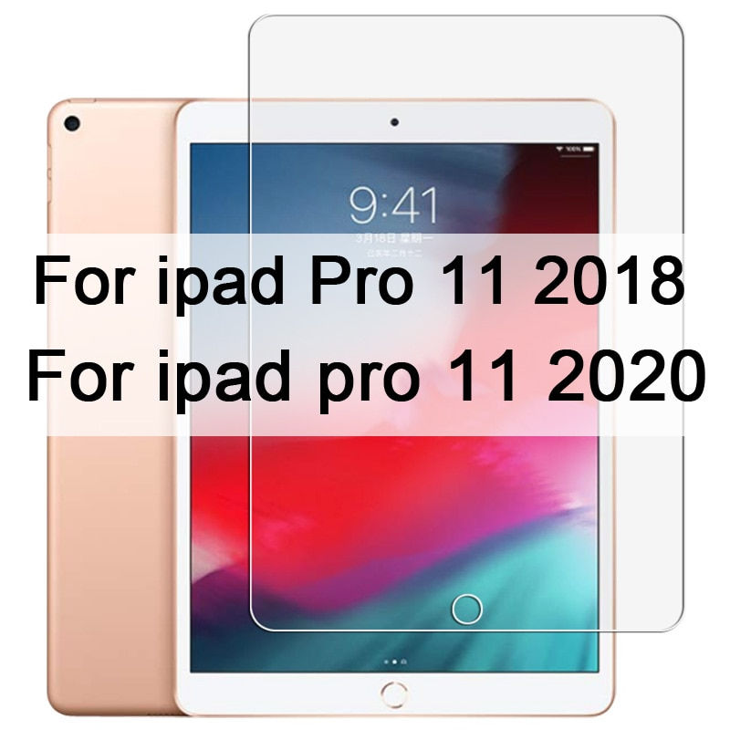 Thumbnail: 9H Tempered Glass for iPad 10.2 Inch 2019 2.5D Full Cover Screen Protector
