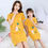 Thumbnail: Matching Outfit Cartoon Dressing Gown Matching Pajamas Short-Sleeves
