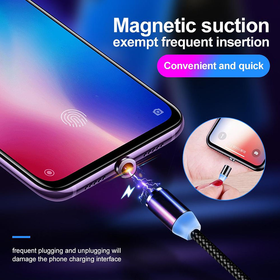 Thumbnail: Micro Type-C 8 Pin Fast Charging  for Iphone Huawei Samsung Android