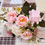 Thumbnail: DIY Party Decoration Vintage Silk Artificial Flowers Small Rose