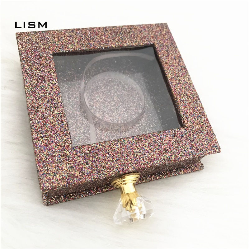 Thumbnail: Square Lash Box Alse Eyelash Packaging Box Fake 3d Mink Lashes Boxes Faux Cils