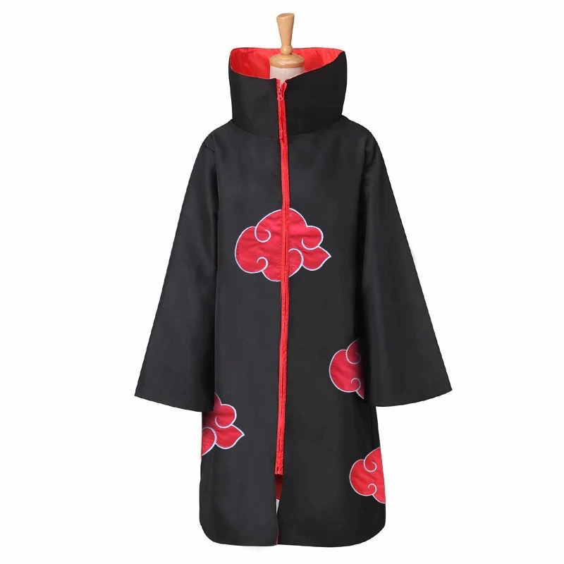 Thumbnail: Naruto Costume Akatsuki Cloak Cosplay Sasuke Uchiha Cape