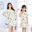 Thumbnail: Matching Outfit Cartoon Dressing Gown Matching Pajamas Short-Sleeves