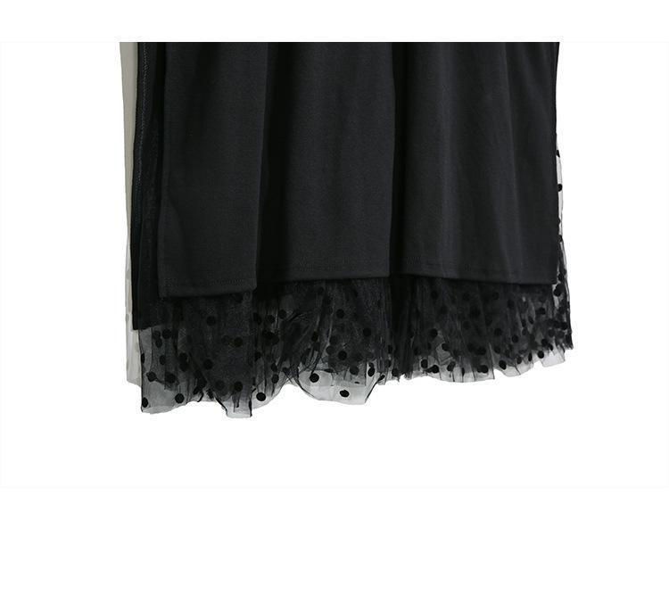 Thumbnail: Kimi Mesh Long Sleeve Dress