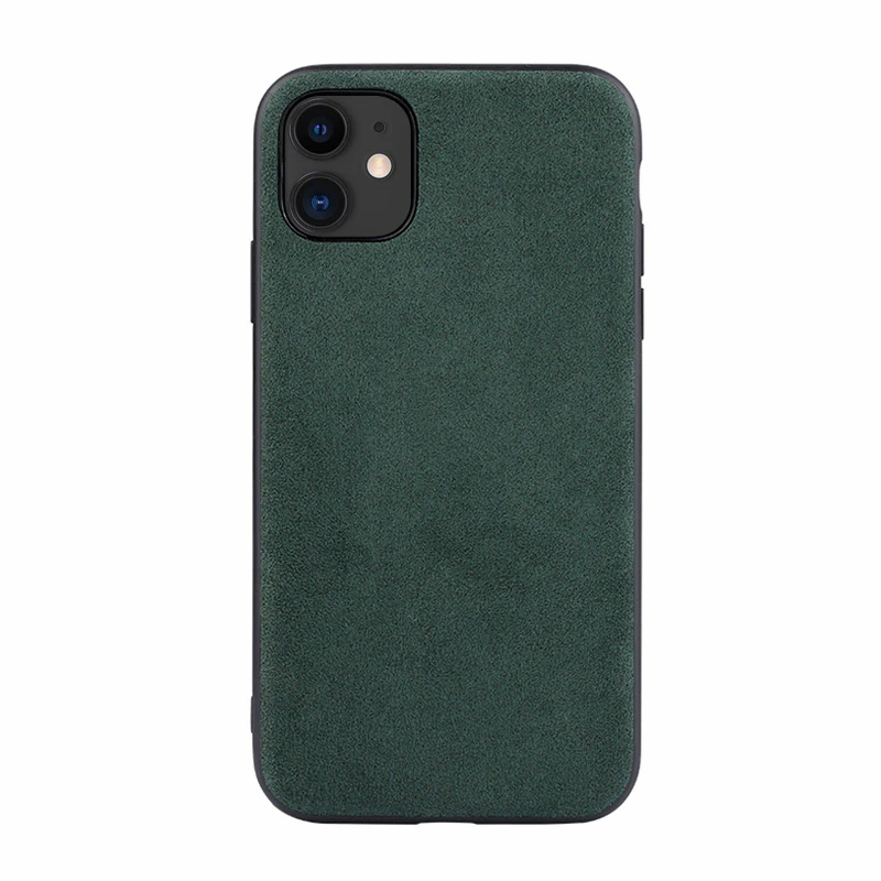 Thumbnail: ALCANTARA Case for iPhone 12 Pro Max 11 Xr X  Xs Max 6s 7 8 Plus Luxury