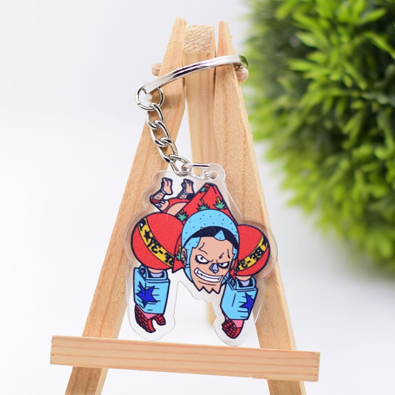 Thumbnail: One Piece Keychain Double Sided Key Chain Acrylic Pendant Anime Accessories