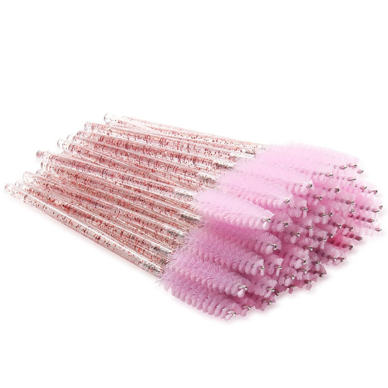 Miniatiūra: 50Pcs Eyelash Brushes Makeup Brushes Disposable Mascara Wands Applicator