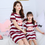 Miniatura: Matching Outfit Cartoon Dressing Gown Matching Pajamas Short-Sleeves