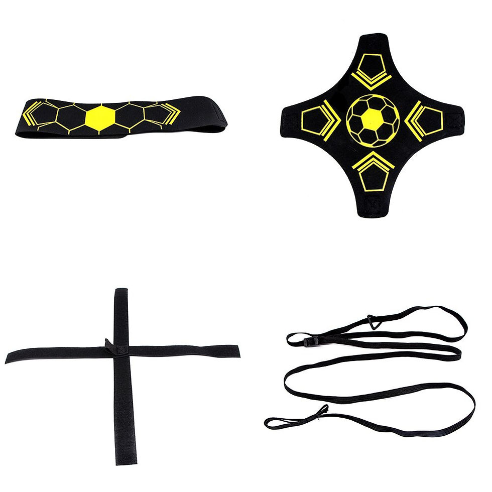 Soccer Trainer Football Kick Throw Solo Practice Training Aid Control Skills