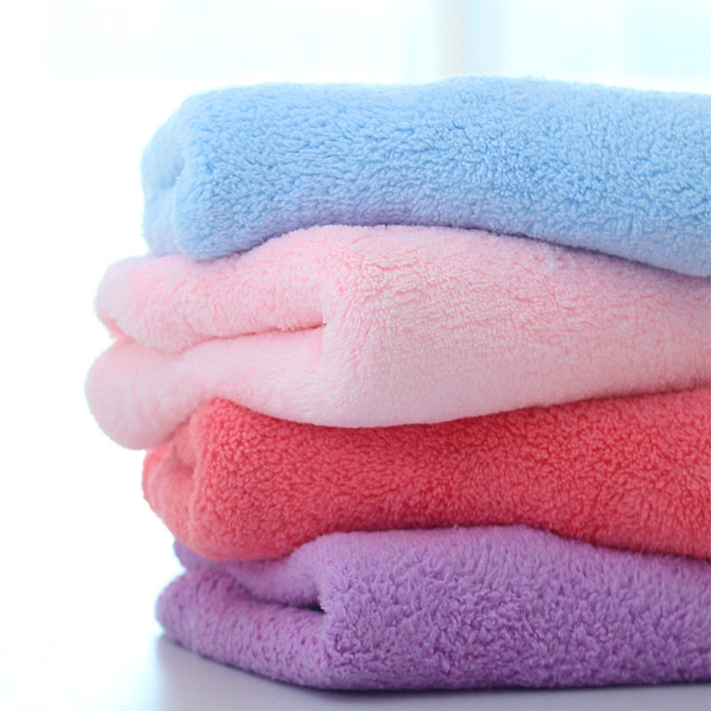 Thumbnail: Women Towels Bathroom Microfiber Towel Rapid Drying