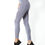 Thumbnail: Mesh Seamless Legging With Ribbing Detail - Grey Purple