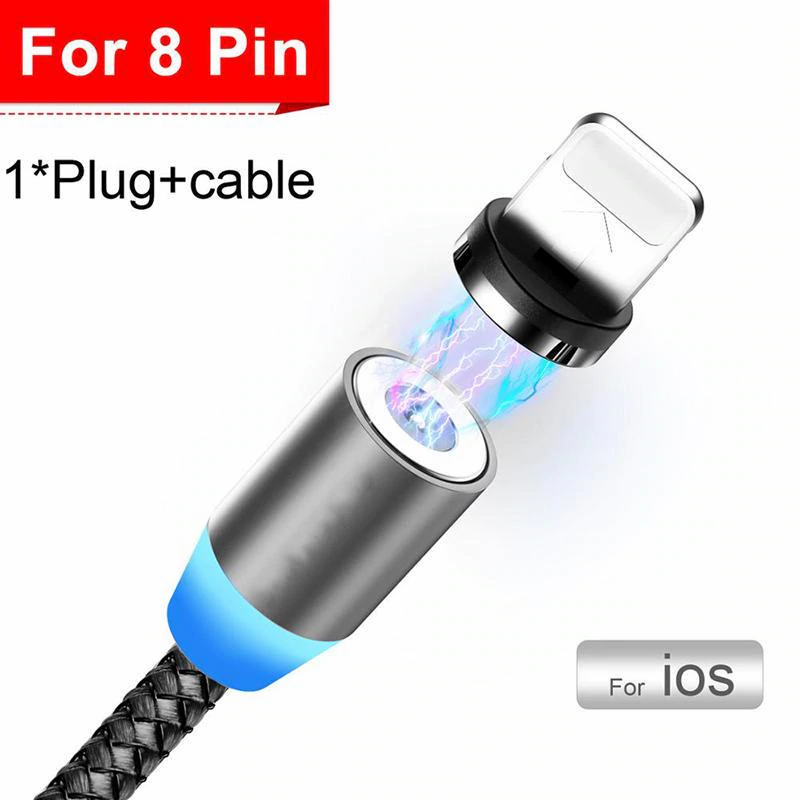 Sličica: Micro Type-C 8 Pin Fast Charging  for Iphone Huawei Samsung Android